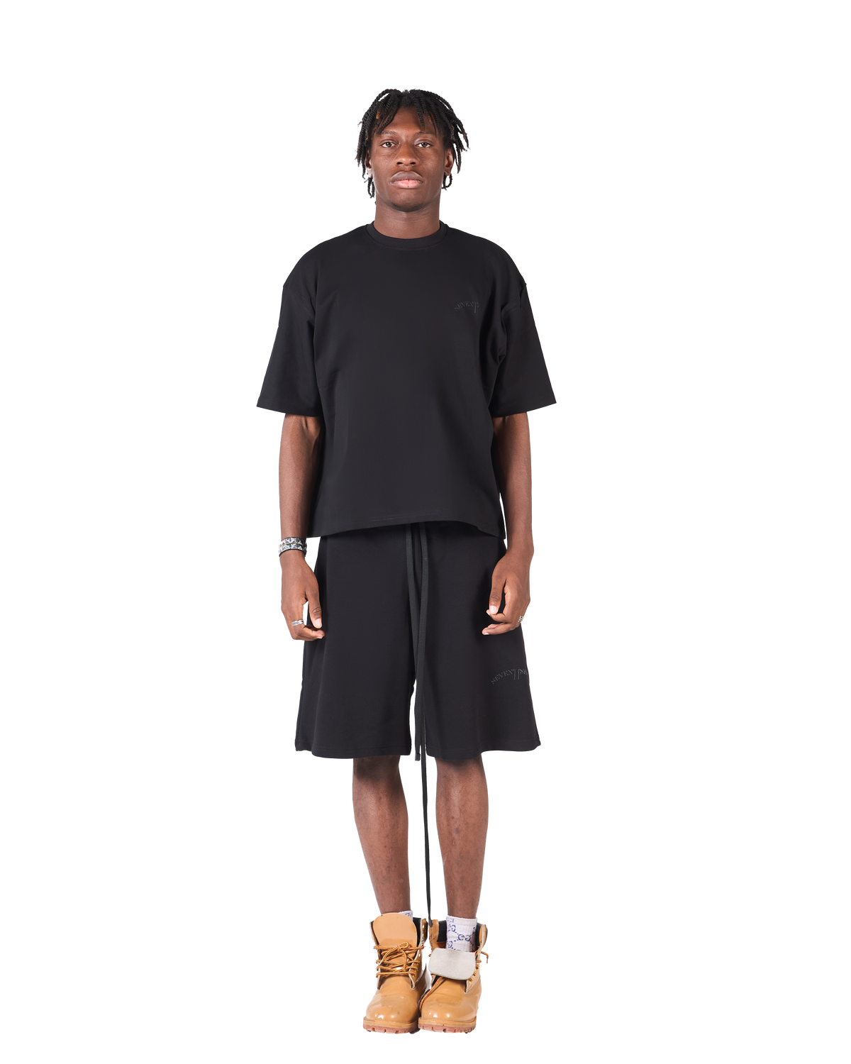 SEVENTSEVEN BLACK T SHIRT